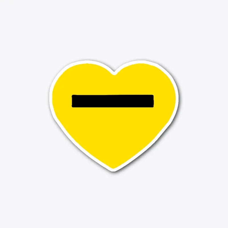 [BANDED HEART] - [THE YELLOW BAND]