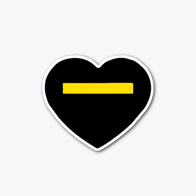 [THE YELLOW BAND HEART]