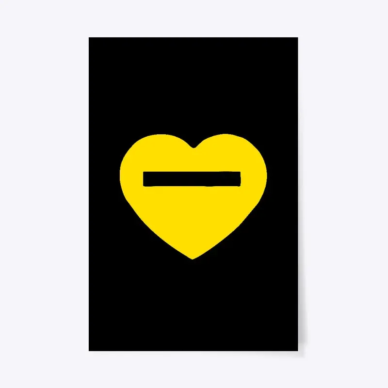 [BANDED HEART] - [THE YELLOW BAND]