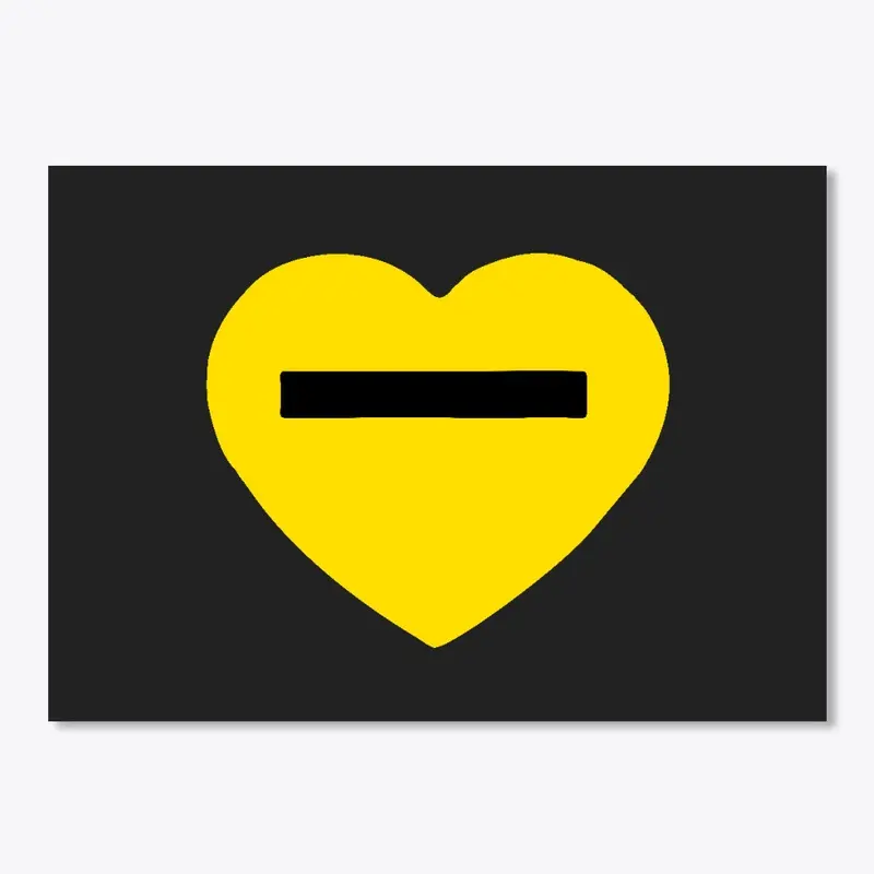 [BANDED HEART] - [THE YELLOW BAND]