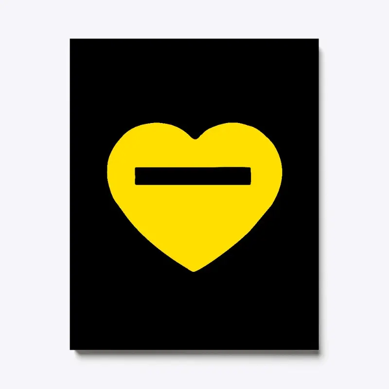 [BANDED HEART] - [THE YELLOW BAND]