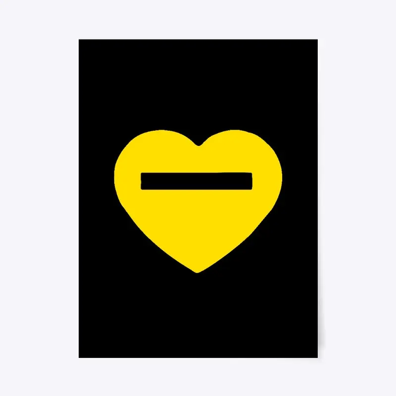 [BANDED HEART] - [THE YELLOW BAND]